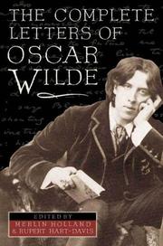 Cover of: The complete letters of Oscar Wilde by Oscar Wilde