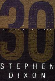 Cover of: 30: pieces of a novel