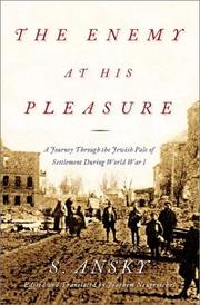 Cover of: The Enemy at His Pleasure by S. Ansky