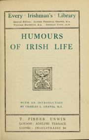 Cover of: Humours of Irish life by Charles L. Graves