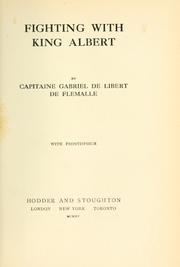 Cover of: Fighting with King Albert