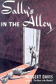 Cover of: Sally's in the alley by Norbert Davis, Norbert Davis