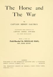 Cover of: The horse and the war