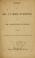 Cover of: Speech of Hon. J.S. Green, of Missouri, on the constitution of Kansas