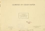 Cover of: Glimpses of Cedar Rapids