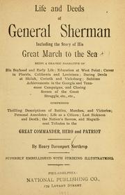 Cover of: Life and deeds of General Sherman by Henry Davenport Northrop