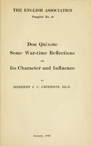 Cover of: Don Quixote