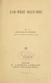Cover of: Far-West sketches