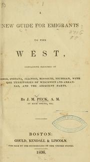 A new guide for emigrants to the West