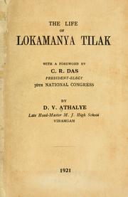 Cover of: The life of Lokamanya Tilak