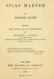 Cover of: Silas Marner by George Eliot