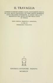 Cover of: Il travaglia by Andrea Calmo