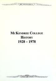 McKendree College history 1928-1978 by McKendree College