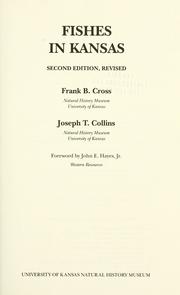 Fishes in Kansas by Cross, Frank B.