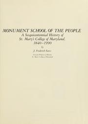 Cover of: Monument School of the People by J. Frederick Fausz