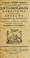 Cover of: Ioannis Antonii Scopoli Med. Doct. S.C.R. ... Entomologia Carniolica exhibens insecta Carnioliae indigena et distributa in ordines, genera, species, varietates