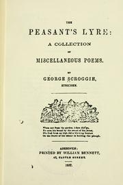 Cover of: The peasant's lyre by George Scroggie