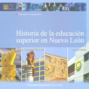 Cover of: Historia de la educación superior en Nuevo León