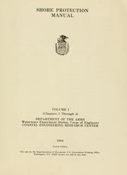 Cover of: Shore protection manual by [prepared for Department of the Army, US Army Corps of Engineers].