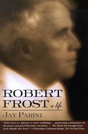 Cover of: Robert Frost by Jay Parini