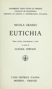 Cover of: Eutichia by Nicola Grasso