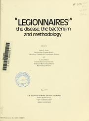 "Legionnaires" by Center for Disease Control. Bureau of Laboratories.