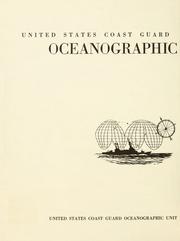 Cover of: Oceanographic observations: North Atlantic Ocean Station Delta, 44⁰ N., 41⁰ W., July 1966-August 1967