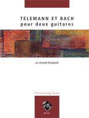 Cover of: Telemann et Bach pour 2 guitares by Annette Kruisbrink