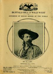 Cover of: Buffalo Bill's Wild West and congress of rough riders of the world