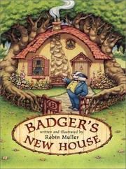 Cover of: Badger's new house