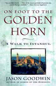Cover of: On Foot to the Golden Horn by Jason Goodwin, Jason Goodwin