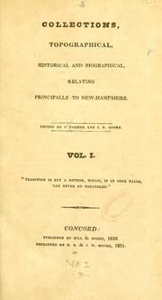 Cover of: Gathered sketches from the early history of New Hampshire and Vermont by Francis Chase