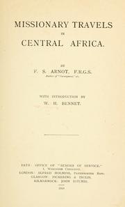 Cover of: Missionary travels in central Africa