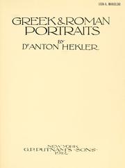Greek & Roman portraits by Hekler, Antal