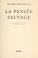 Cover of: La pensée sauvage.
