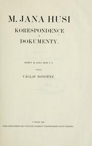 Cover of: Korespondence a dokumenty. by Jan Hus