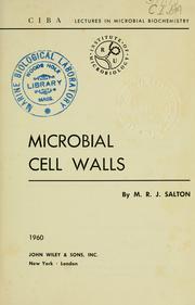 Microbial cell walls by Milton R. J. Salton