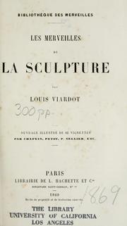 Cover of: Les merveilles de la sculpture