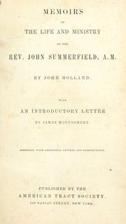 Memoirs of the life and ministry of the Rev. John Summerfield