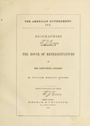 Cover of: The American government ...