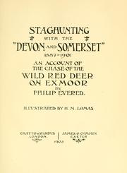 Staghunting, with the "Devon and Somerset," 1887-1901 by Philip Evered