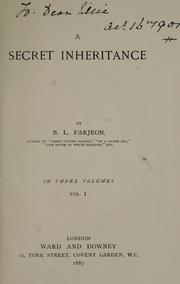 Cover of: A secret inheritance