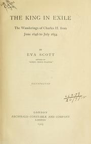 The king in exile by Eva Scott