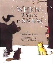 Cover of: When It Starts to Snow (An Owlet Book) by Phillis Gershator