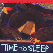 Cover of: Time to Sleep (An Owlet Book) by Denise Fleming