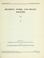 Cover of: Security, work, and relief policies.