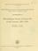 Cover of: Scientific results of cruise VII of the Carnegie during 1928-1929 under command of Captain J.P. Ault.