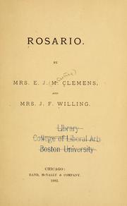 Rosario by E. J. M. Clemens