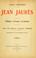 Cover of: Jean Jaurès, l'homme, le penseur, le socialiste.