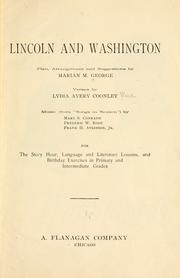 Cover of: Lincoln and Washington